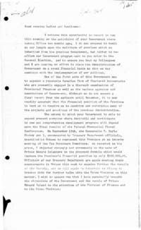 Report on activities