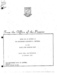 Saint John, N.B. Canadian Club