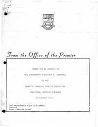 Women's Canadian Club of Vancouver